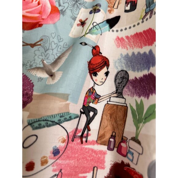 Moomin LeSportsac Backpack Large Print All Over - Picture 12 of 12